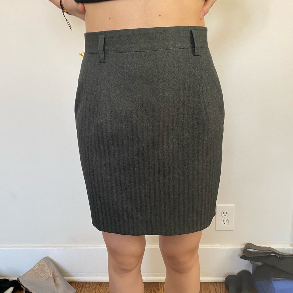 vintage grey/green skirt!